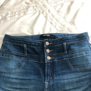 Refuge high-waisted, skinny jeans